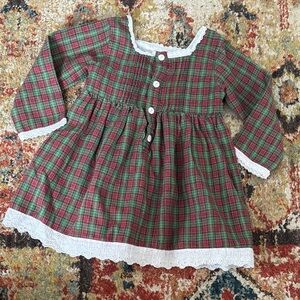 Smockingbird Toddler Plaid Dress